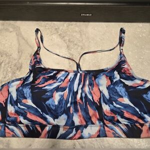 Ideology Performance Sports Bra Flat Seams, Flex Stretch. New w/Tags. X-Large XL